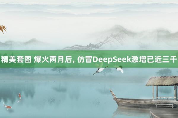 精美套图 爆火两月后, 仿冒DeepSeek激增已近三千