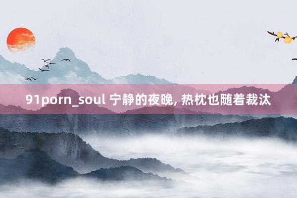 91porn_soul 宁静的夜晚, 热枕也随着裁汰
