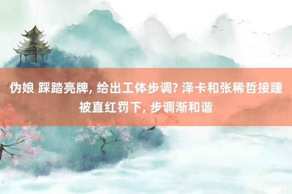 伪娘 踩踏亮牌, 给出工体步调? 泽卡和张稀哲接踵被直红罚下, 步调渐和谐
